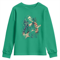 Abraham Lincoln Playing Guitar 4th of July Youth Sweatshirt