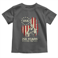America's 250th Abraham Lincoln Playing Guitar Toddler T Shirt