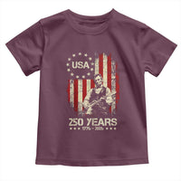 America's 250th Abraham Lincoln Playing Guitar Toddler T Shirt