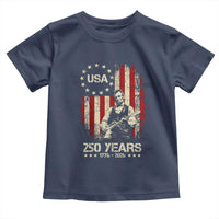 America's 250th Abraham Lincoln Playing Guitar Toddler T Shirt
