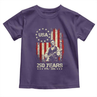 America's 250th Abraham Lincoln Playing Guitar Toddler T Shirt