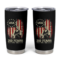 America's 250th Abraham Lincoln Playing Guitar Tumbler Cup