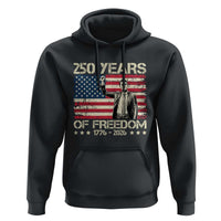 America 250 Years Hoodie Charlie Kirk American Flag Freedom