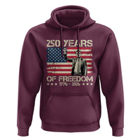America 250 Years Hoodie Charlie Kirk American Flag Freedom