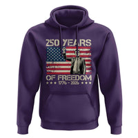 America 250 Years Hoodie Charlie Kirk American Flag Freedom