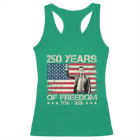 America 250 Years Racerback Tank Top Charlie Kirk American Flag Freedom
