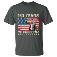 America 250 Years T Shirt Charlie Kirk American Flag Freedom