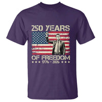 America 250 Years T Shirt Charlie Kirk American Flag Freedom