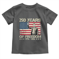 America 250 Years Toddler T Shirt Charlie Kirk American Flag Freedom