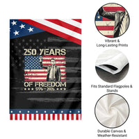 America 250 Years Patriotic Garden Flag Charlie Kirk American Flag Freedom