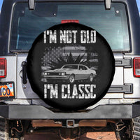 I'm Not Old I'm Classic Spare Tire Cover Retro American Muscle Car Classic USA