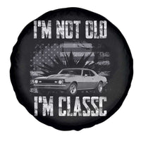 I'm Not Old I'm Classic Spare Tire Cover Retro American Muscle Car Classic USA