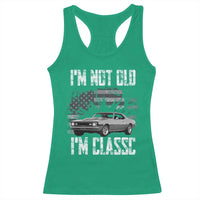 I'm Not Old I'm Classic Racerback Tank Top Retro American Muscle Car Classic USA