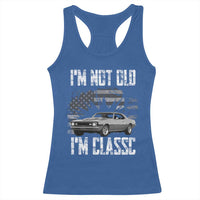 I'm Not Old I'm Classic Racerback Tank Top Retro American Muscle Car Classic USA