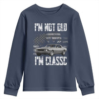 I'm Not Old I'm Classic Youth Sweatshirt Retro American Muscle Car Classic USA