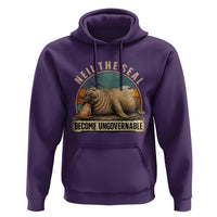 Neil The Seal Become Ungovernable Hoodie Funny Elephant Seal Meme