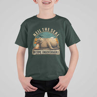 Neil The Seal Become Ungovernable T Shirt For Kid Funny Elephant Seal Meme