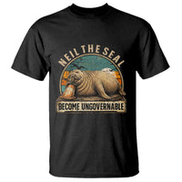 Neil The Seal Become Ungovernable T Shirt Funny Elephant Seal Meme