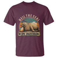 Neil The Seal Become Ungovernable T Shirt Funny Elephant Seal Meme