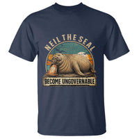 Neil The Seal Become Ungovernable T Shirt Funny Elephant Seal Meme