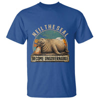 Neil The Seal Become Ungovernable T Shirt Funny Elephant Seal Meme
