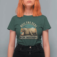 Neil The Seal Become Ungovernable T Shirt For Women Funny Elephant Seal Meme