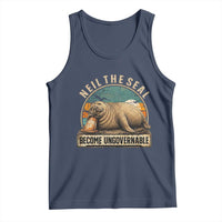 Neil The Seal Become Ungovernable Tank Top Funny Elephant Seal Meme