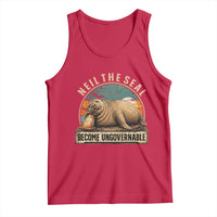 Neil The Seal Become Ungovernable Tank Top Funny Elephant Seal Meme