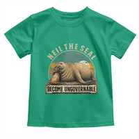 Neil The Seal Become Ungovernable Toddler T Shirt Funny Elephant Seal Meme