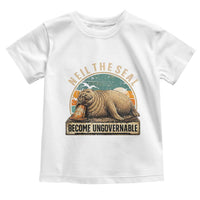 Neil The Seal Become Ungovernable Toddler T Shirt Funny Elephant Seal Meme