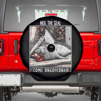 Neil The Seal Become Ungovernable Spare Tire Cover Vintage Elephant Seal Animal Meme
