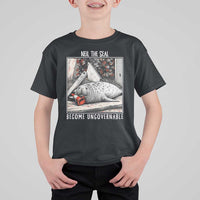 Neil The Seal Become Ungovernable T Shirt For Kid Vintage Elephant Seal Animal Meme