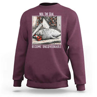 Neil The Seal Become Ungovernable Sweatshirt Vintage Elephant Seal Animal Meme