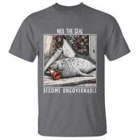 Neil The Seal Become Ungovernable T Shirt Vintage Elephant Seal Animal Meme