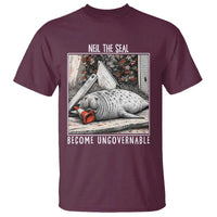 Neil The Seal Become Ungovernable T Shirt Vintage Elephant Seal Animal Meme