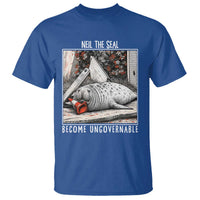 Neil The Seal Become Ungovernable T Shirt Vintage Elephant Seal Animal Meme