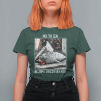 Neil The Seal Become Ungovernable T Shirt For Women Vintage Elephant Seal Animal Meme