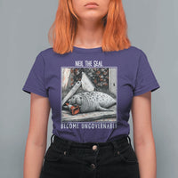 Neil The Seal Become Ungovernable T Shirt For Women Vintage Elephant Seal Animal Meme