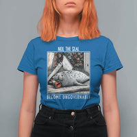 Neil The Seal Become Ungovernable T Shirt For Women Vintage Elephant Seal Animal Meme