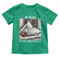 Neil The Seal Become Ungovernable Toddler T Shirt Vintage Elephant Seal Animal Meme