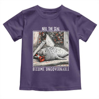 Neil The Seal Become Ungovernable Toddler T Shirt Vintage Elephant Seal Animal Meme