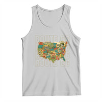 Highway 66 Travel Map 100th Anniversary 1926-2026 Tank Top Vintage Americana Centennial Road Trip Souvenir