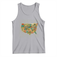 Highway 66 Travel Map 100th Anniversary 1926-2026 Tank Top Vintage Americana Centennial Road Trip Souvenir