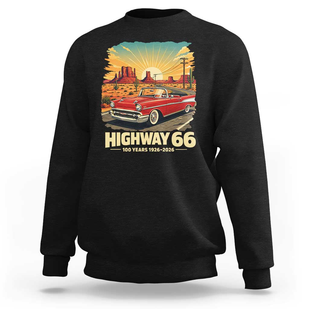 Vintage Highway 66 100th Anniversary Souvenir Sweatshirt
