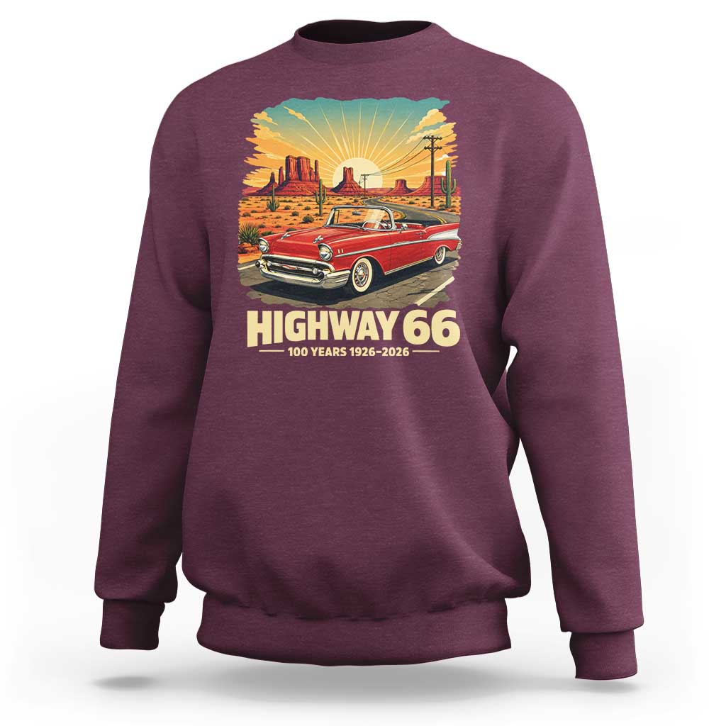 Vintage Highway 66 100th Anniversary Souvenir Sweatshirt