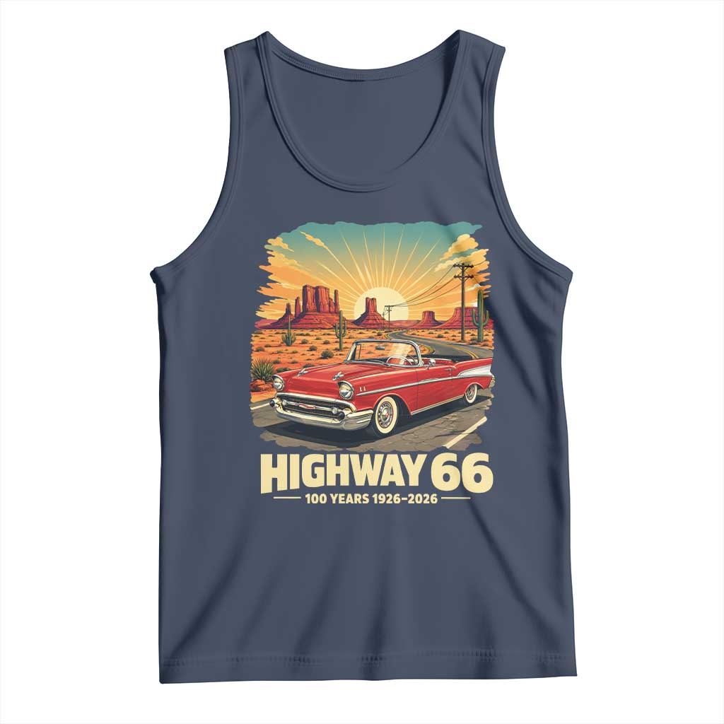 Vintage Highway 66 100th Anniversary Souvenir Tank Top