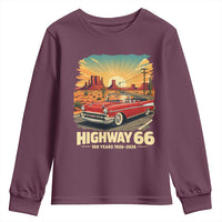 Vintage Highway 66 100th Anniversary Souvenir Youth Sweatshirt