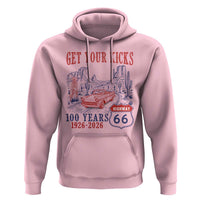 Highway 66 Get Your Kicks Centennial Road Trip 1926-2026 Hoodie