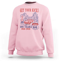 Highway 66 Get Your Kicks Centennial Road Trip 1926-2026 Sweatshirt