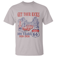 Highway 66 Get Your Kicks Centennial Road Trip 1926-2026 T Shirt
